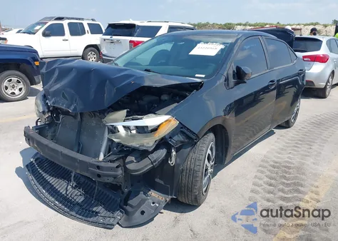 2015 Toyota Corolla Le z USA, uszkodzony, nr VIN 2T1BURHE8FC370645